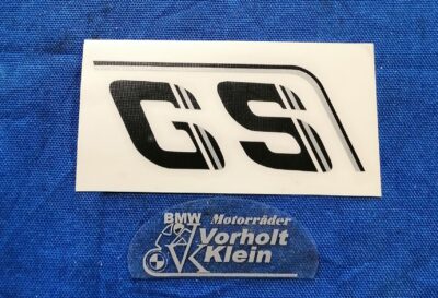 GS Aufkleber für Seitendeckel R