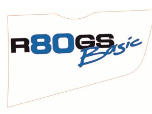 Aufkleber Basic links