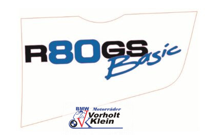 Aufkleber Basic links