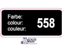 Aufkleber Farbcode 558